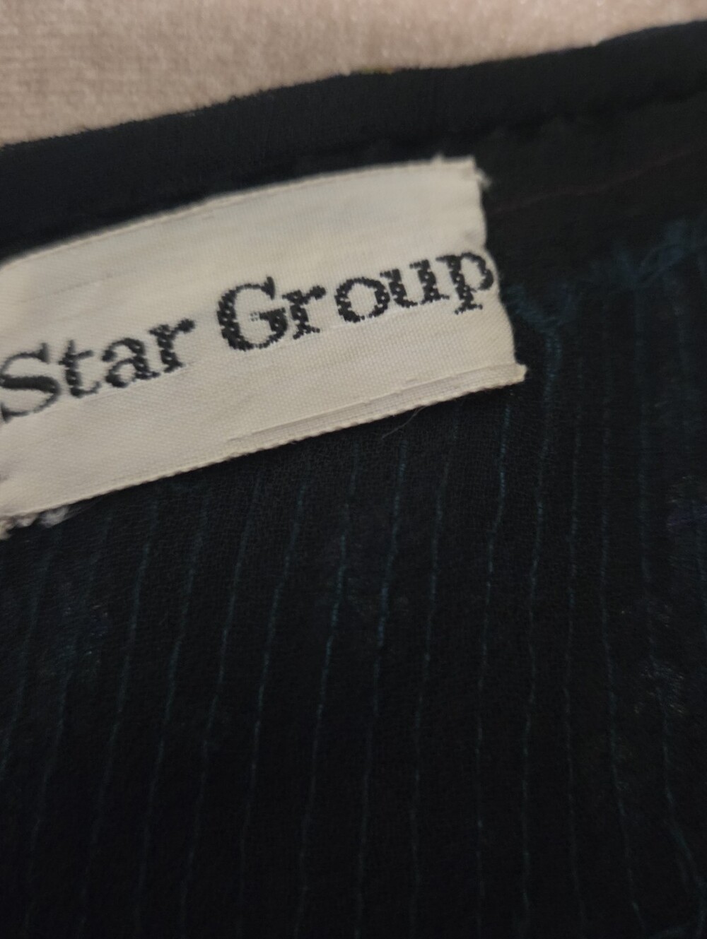 Silk STAR GROUP SM 1980s Vintage 100% Women's Multicolor Sequin Long-Sleeve Top - Picture 6 of 6